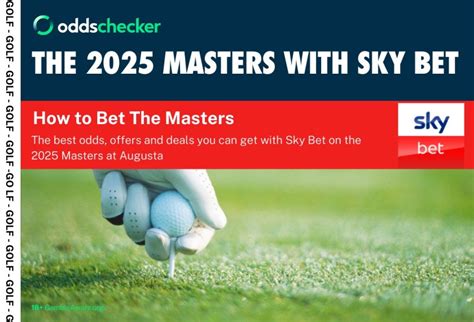 sky bet masters odds|The Masters Betting Odds .